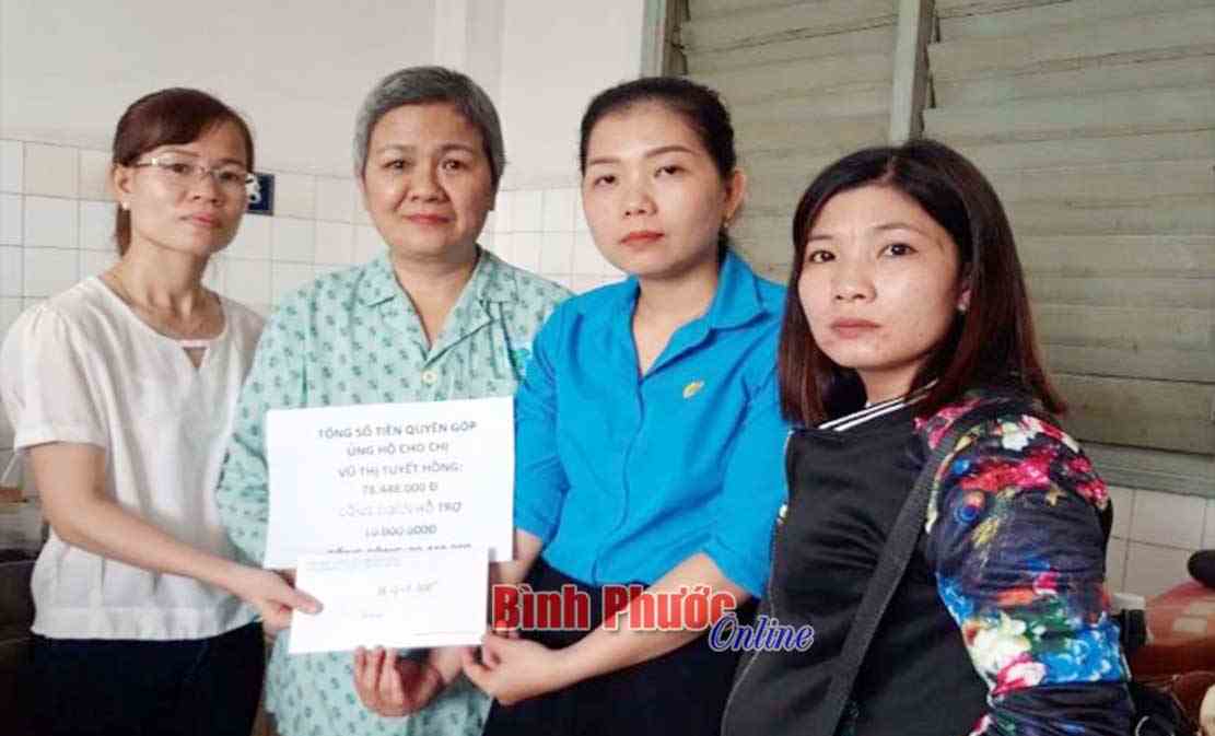 Chia sẻ với đoàn viên khó khăn Chia sẻ với đoàn viên khó khăn