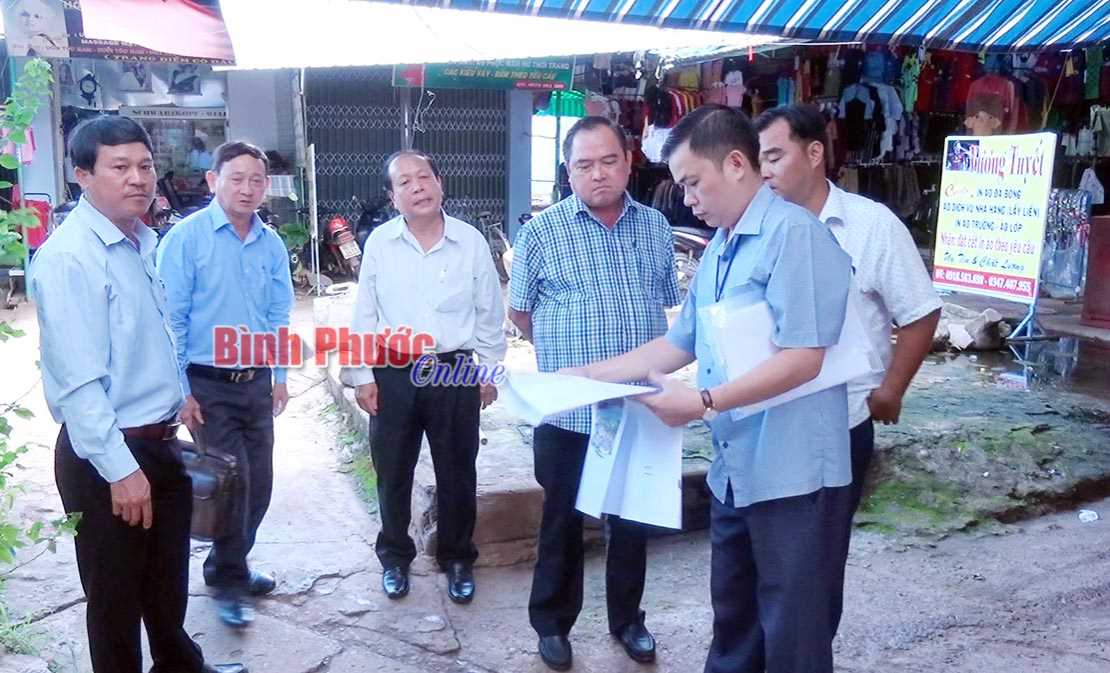 Khảo sát, xem xét quy hoạch nâng cấp, cải tạo chợ Bù Đăng Khảo sát, xem xét quy hoạch nâng cấp, cải tạo chợ Bù Đăng