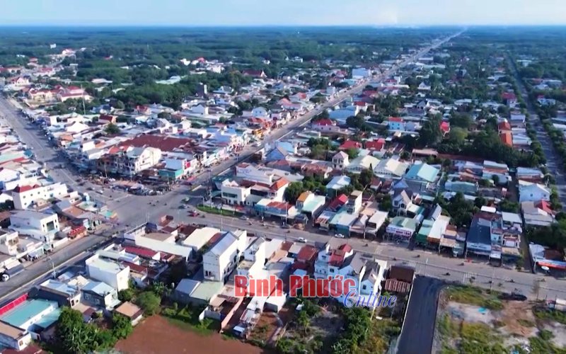 Chơn Thành - đô thị trẻ năng động