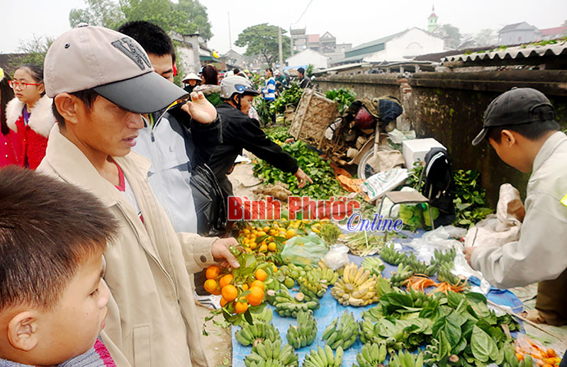 Chợ quê ngày tết Chợ quê ngày tết