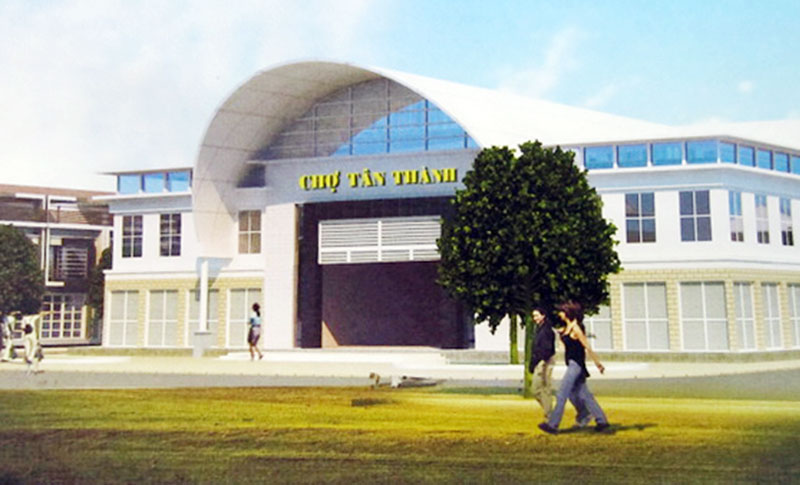 Thông qua đề xuất thực hiện dự án xây chợ Tân Thành