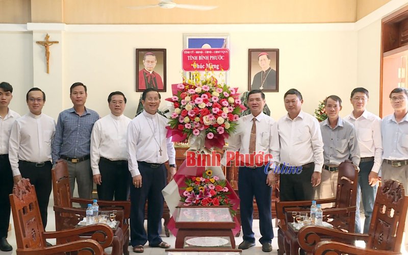 Chúc mừng Giáng sinh Tòa Giám mục Phú Cường
