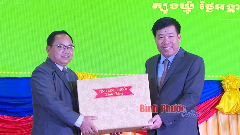 Chúc tết Chôl Chnăm Thmây tỉnh Tbong Khmum