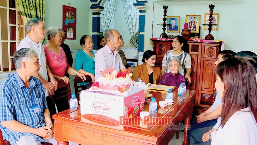 Chúc thọ ngày xuân