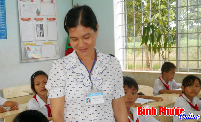 Cô Đặng Thị Thanh Thảo tận tâm với nghề Cô Đặng Thị Thanh Thảo tận tâm với nghề