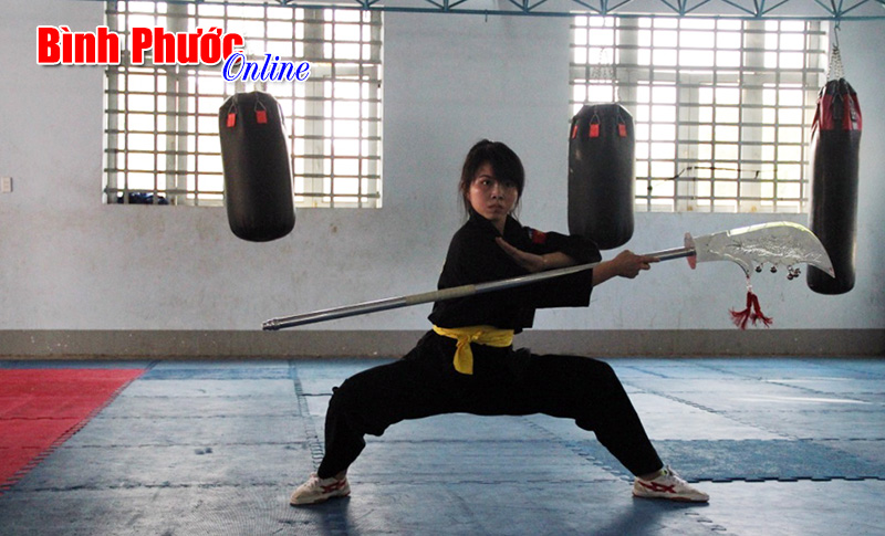Cô gái “vàng” của võ cổ truyền Bình Phước