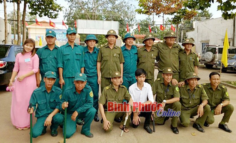 Công an - Xã đội Tân Tiến giữ vững an ninh địa bàn