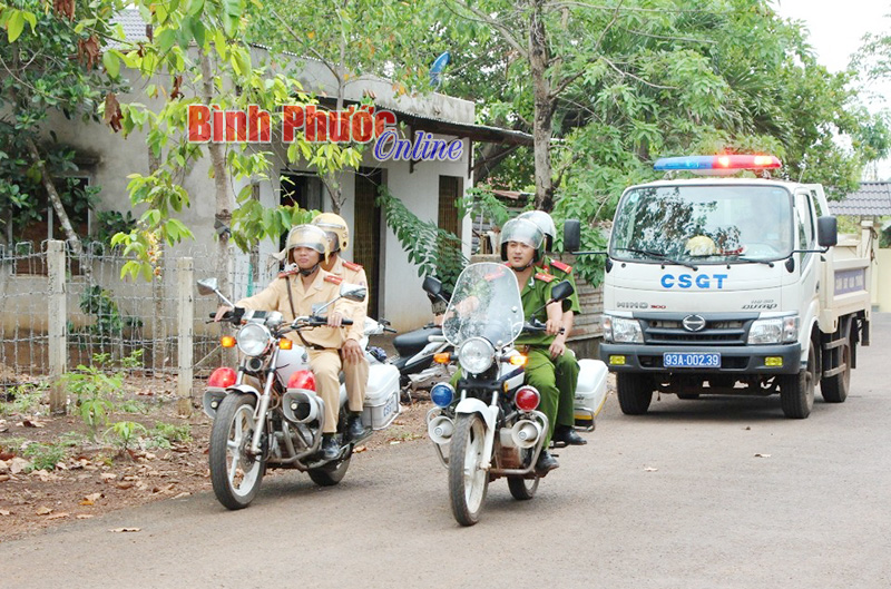 Bảo đảm trật tự an toàn giao thông trong dịp tết