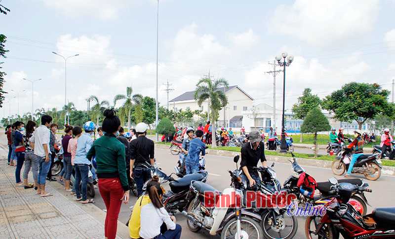 Chậm trả lương, công nhân Công ty TNHH Sang Hun lại ngừng việc