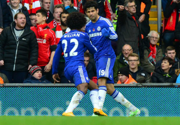 Diego Costa nổ súng, Chelsea ngược dòng hạ Liverpool Diego Costa nổ súng, Chelsea ngược dòng hạ Liverpool