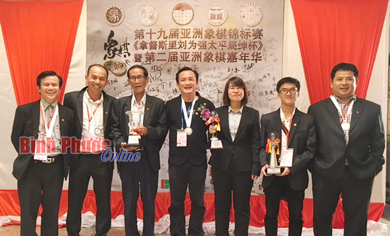 Cờ tướng Việt Nam xếp thứ 2 đồng đội nam châu Á 2016