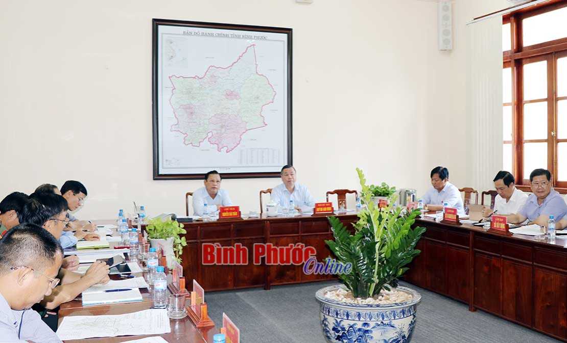 Thông qua quy hoạch chung đô thị Chơn Thành Thông qua quy hoạch chung đô thị Chơn Thành