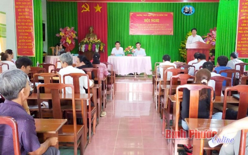 Cử tri xã Đồng Tâm phản ánh nhiều vấn đề “nóng”