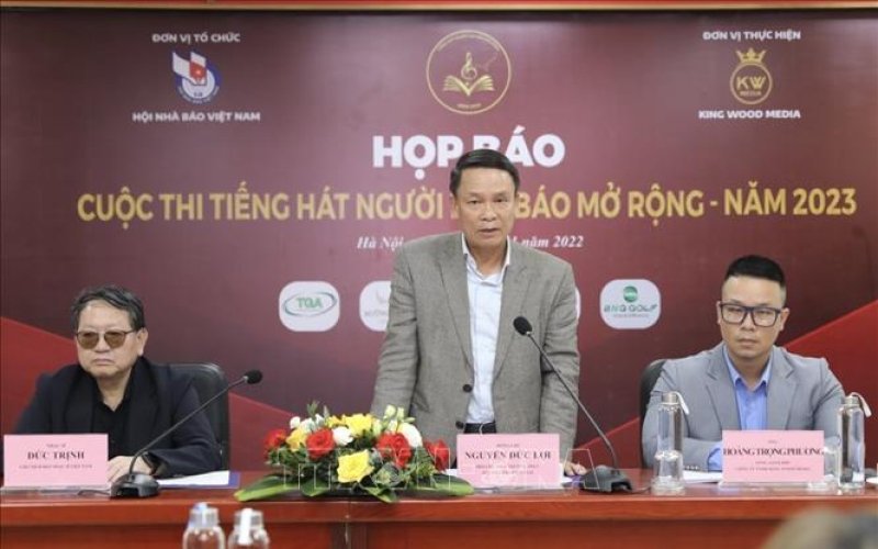 Cuộc thi Tiếng hát Người làm báo mở rộng năm 2023