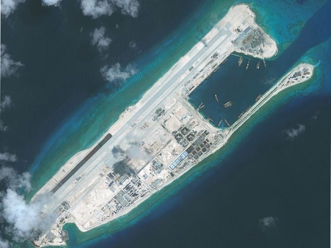 CSIS: Trung Quốc sắp hoàn thành 2 đường băng nữa ở Biển Đông CSIS: Trung Quốc sắp hoàn thành 2 đường băng nữa ở Biển Đông