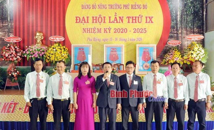 Đại hội Đảng bộ Nông trường Phú Riềng Đỏ