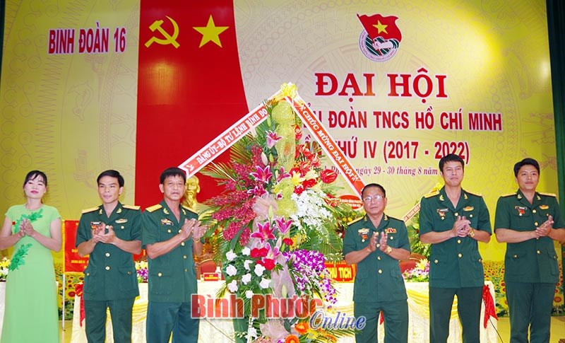 Đại hội đại biểu Đoàn thanh niên Binh đoàn 16 lần thứ IV Đại hội đại biểu Đoàn thanh niên Binh đoàn 16 lần thứ IV