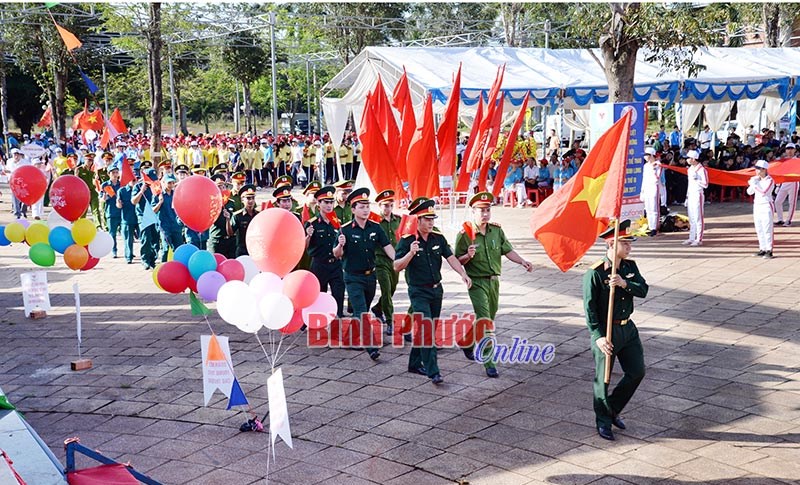 Khai mạc Đại hội Thể dục thể thao TX. Bình Long lần thứ III/2017 Khai mạc Đại hội Thể dục thể thao TX. Bình Long lần thứ III/2017