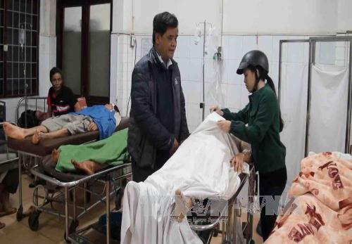 Thăng quân hàm cho cán bộ công an tử vong trong vụ nổ Thăng quân hàm cho cán bộ công an tử vong trong vụ nổ