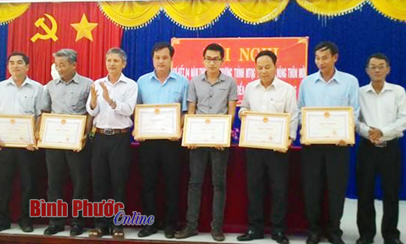Bù Đăng: Hai xã điểm đạt 13-14 tiêu chí xây dựng nông thôn mới Bù Đăng: Hai xã điểm đạt 13-14 tiêu chí xây dựng nông thôn mới