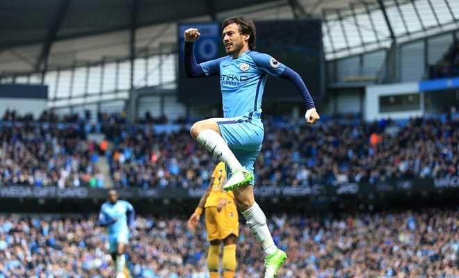 Man City leo lên tốp 3, bỏ xa Manchester United đến 4 điểm Man City leo lên tốp 3, bỏ xa Manchester United đến 4 điểm