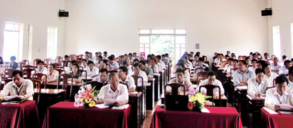 Đến năm 2015, toàn tỉnh phấn đấu 90% số xã đạt chuẩn phổ cập giáo dục