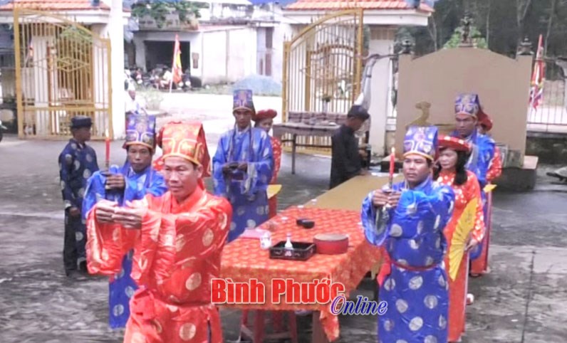 Lễ Cầu bông đình thần Tân Khai