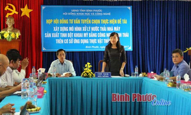 Xem xét đề tài xử lý nước thải sản xuất tinh bột mì Xem xét đề tài xử lý nước thải sản xuất tinh bột mì