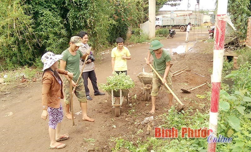 Điểm sáng khu dân cư vùng biên