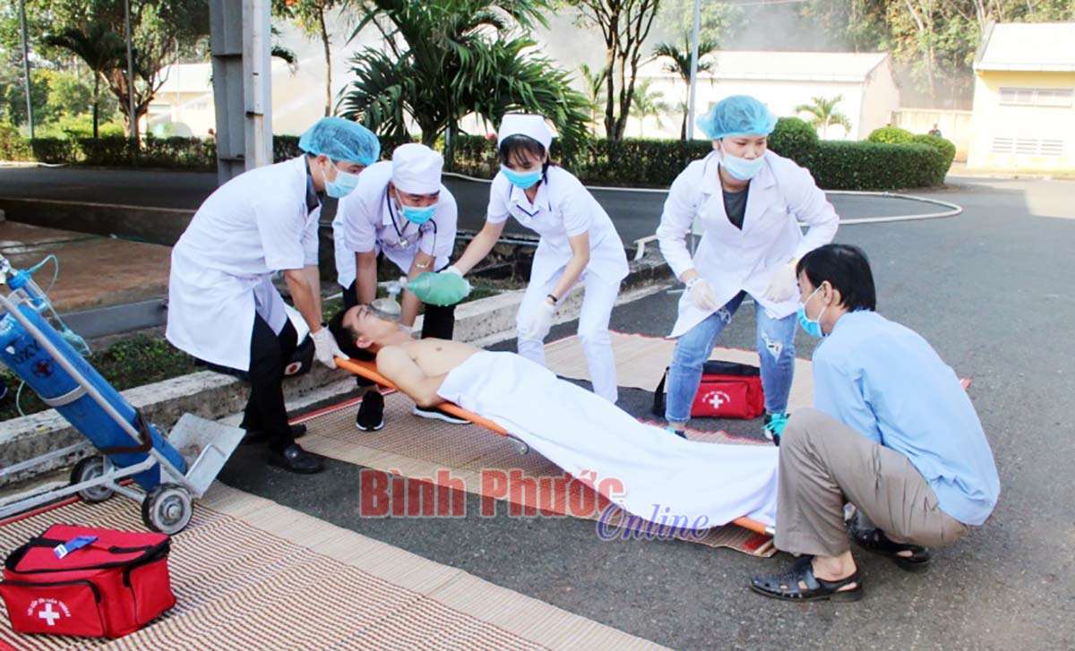 Diễn tập ứng phó sự cố hóa chất cấp tỉnh năm 2019 Diễn tập ứng phó sự cố hóa chất cấp tỉnh năm 2019