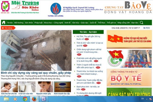 Quyết định xử phạt hành chính Tạp chí Môi trường và Sức khỏe Quyết định xử phạt hành chính Tạp chí Môi trường và Sức khỏe