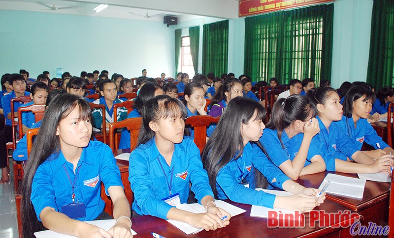 90 đoàn viên ưu tú được bồi dưỡng nhận thức về Đoàn