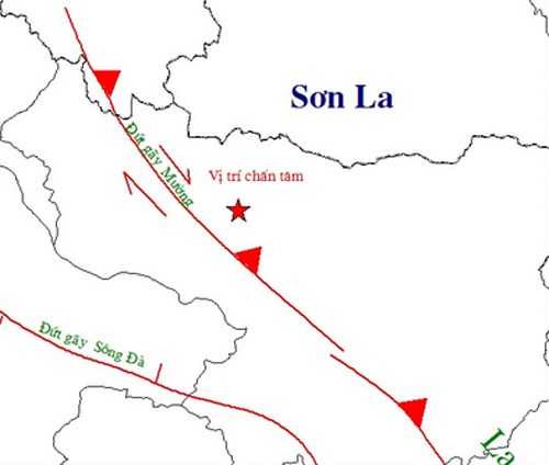 Có khả năng sẽ tiếp tục xảy ra các trận động đất ở tỉnh Sơn La Có khả năng sẽ tiếp tục xảy ra các trận động đất ở tỉnh Sơn La