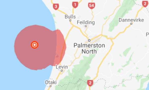 Động đất 5,8 độ làm rung chuyển đảo Bắc của New Zealand Động đất 5,8 độ làm rung chuyển đảo Bắc của New Zealand