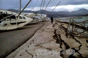 Động đất 7 độ Richter ở bờ biển phía Tây Bắc Chile Động đất 7 độ Richter ở bờ biển phía Tây Bắc Chile