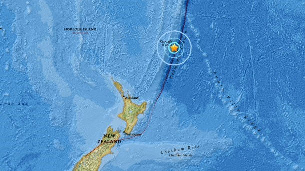Xảy ra trận động đất mạnh 6 độ ​Richter tại New Zealand