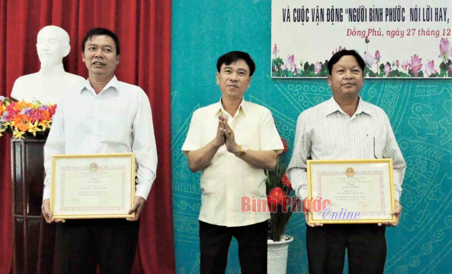 Đồng Phú có 27 khu dân cư văn hóa 5 năm liên tục