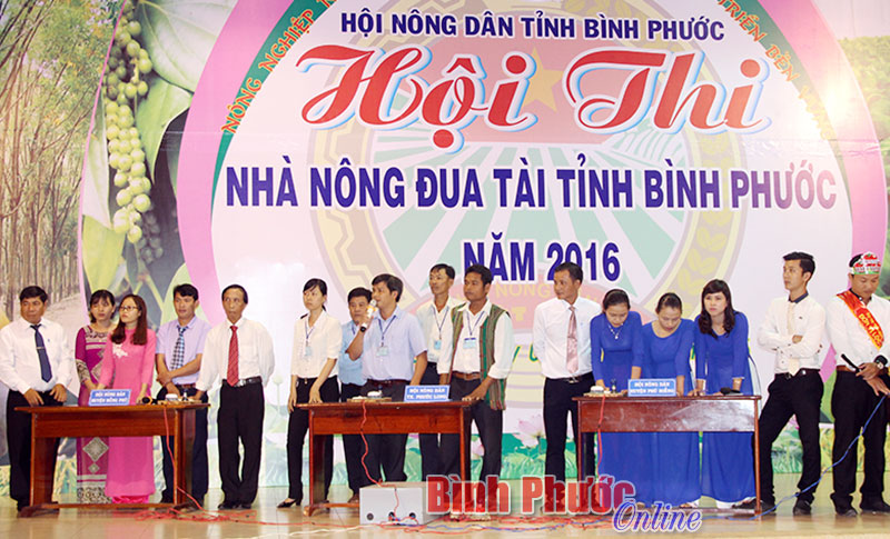 Đồng Xoài giành giải nhất “Nhà nông đua tài” năm 2016