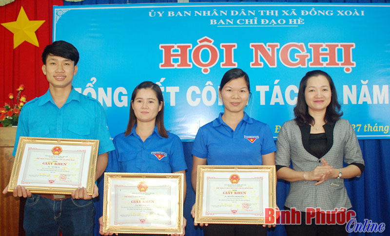 Đồng Xoài, Bù Gia Mập tổng kết hoạt động hè năm 2016
