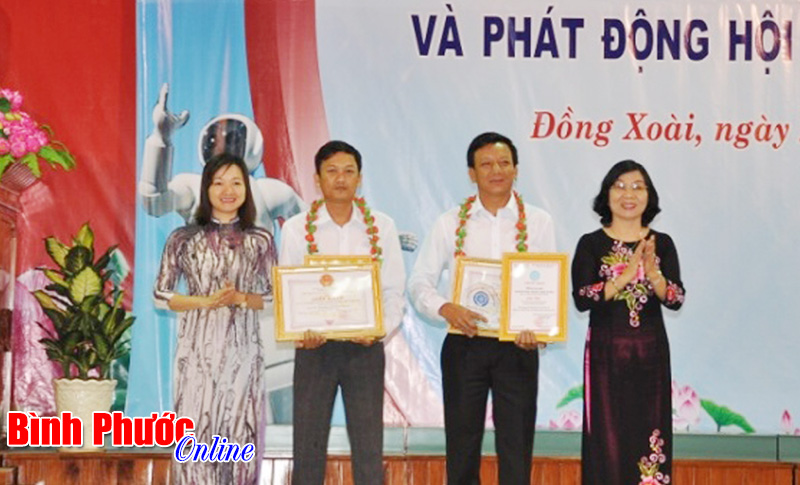 Đồng Xoài: Trao 26 giải sáng tạo kỹ thuật lần thứ 3