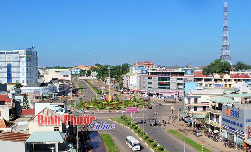 Đồng Xoài những ngày gấp rút lên thành phố Đồng Xoài những ngày gấp rút lên thành phố