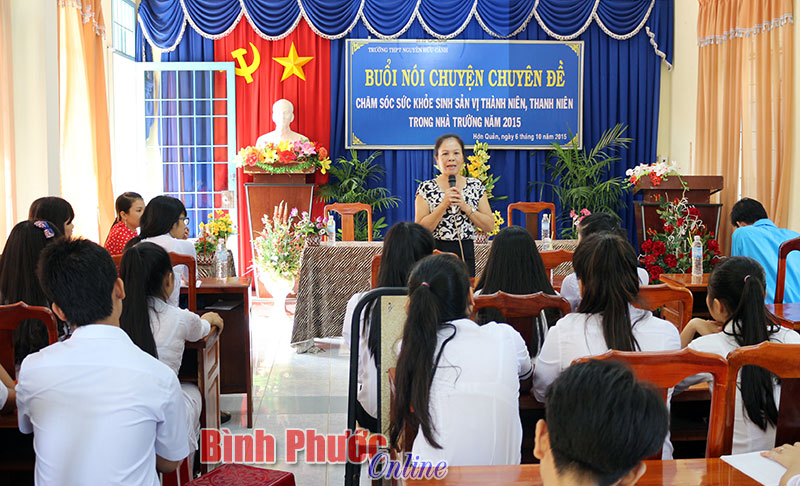 Đột phá trong công tác dân số ở huyện Hớn Quản Đột phá trong công tác dân số ở huyện Hớn Quản