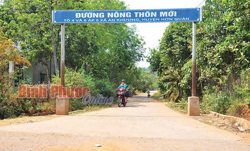 An Khương nỗ lực về đích nông thôn mới trong năm 2018 An Khương nỗ lực về đích nông thôn mới trong năm 2018