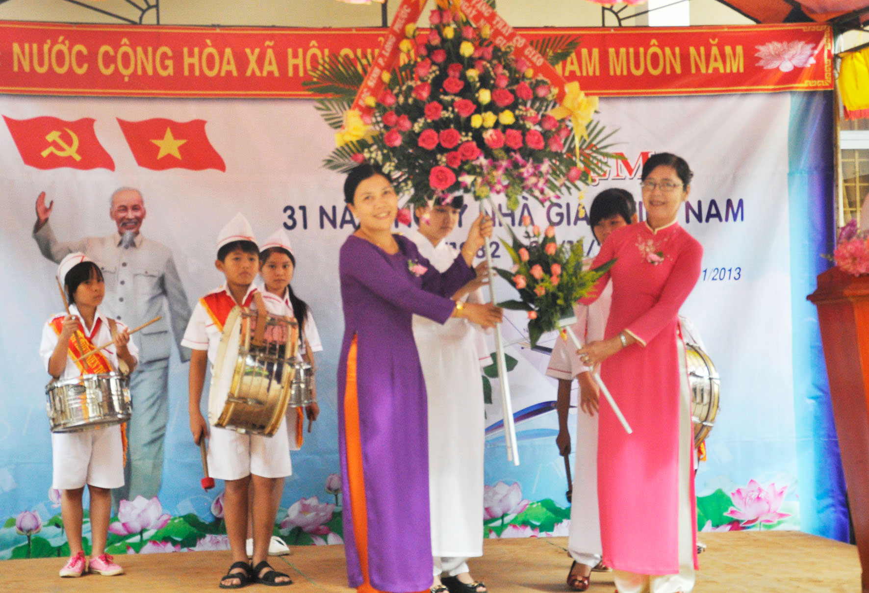 Phường Long Phước tổ chức kỷ niệm ngày 20-11 Phường Long Phước tổ chức kỷ niệm ngày 20-11