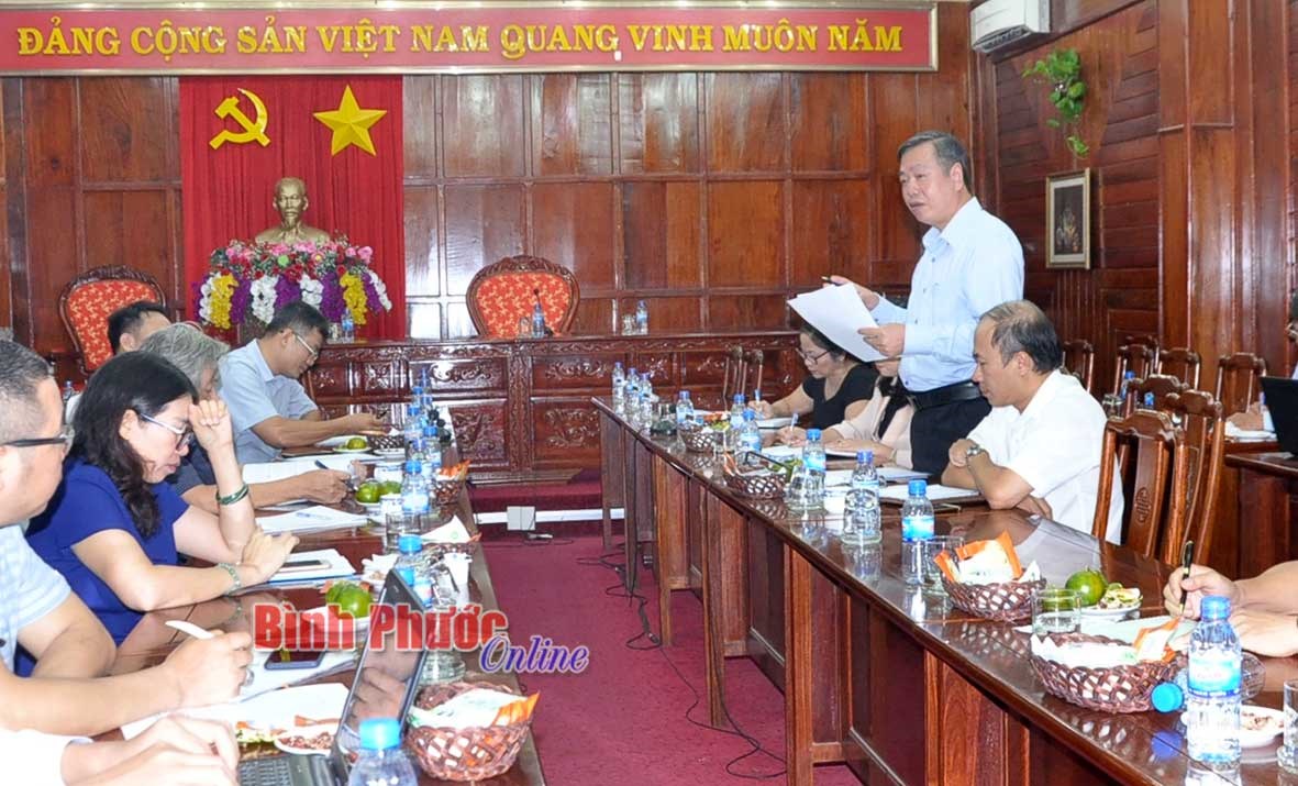 Tham vấn xây dựng nghị quyết phát triển ngành điều Bình Phước