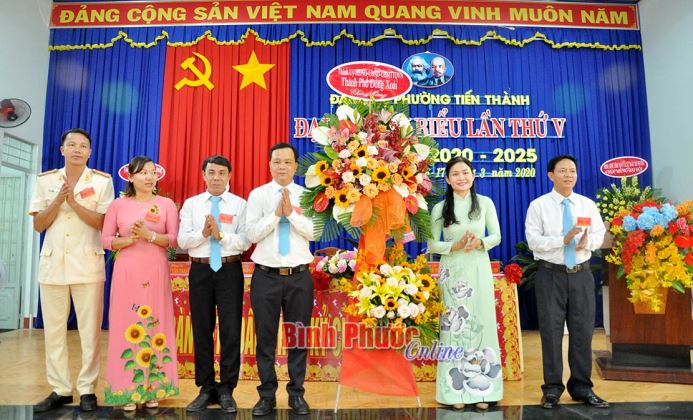 Đại hội đại biểu Đảng bộ phường Tiến Thành Đại hội đại biểu Đảng bộ phường Tiến Thành