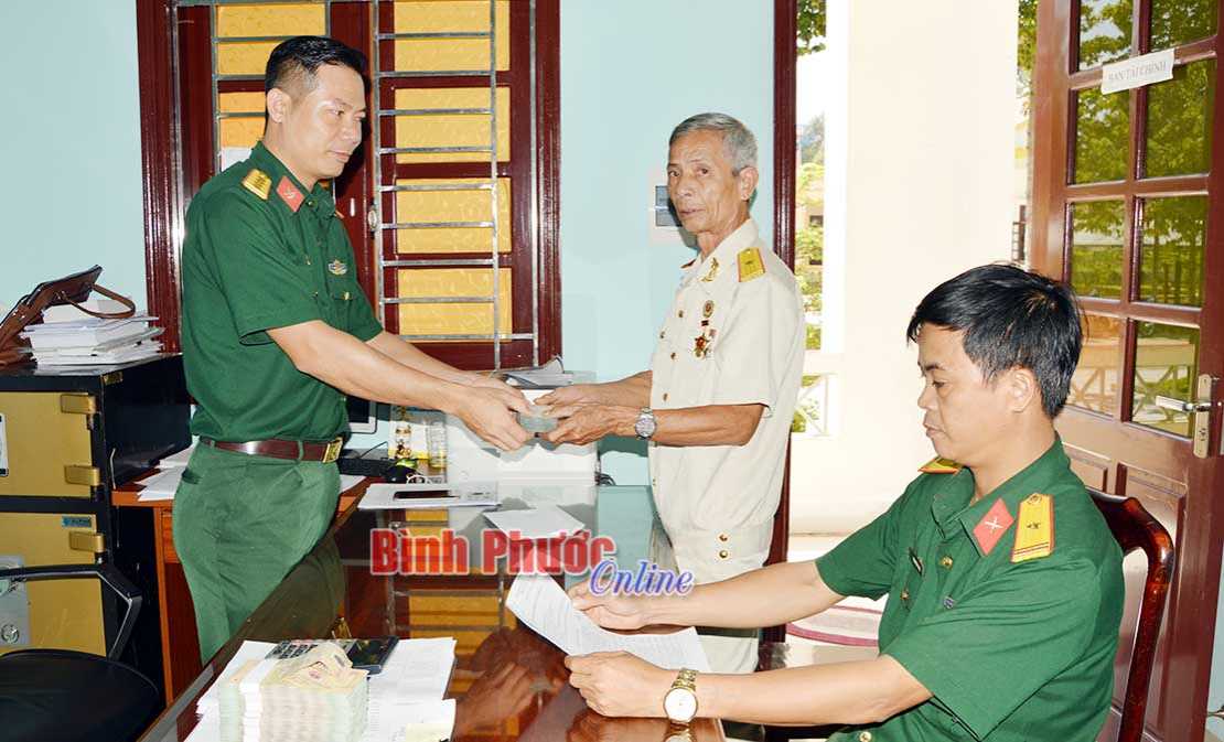 Chi trả hơn 135 triệu đồng trợ cấp thương tật cho thương binh bị thất lạc hồ sơ Chi trả hơn 135 triệu đồng trợ cấp thương tật cho thương binh bị thất lạc hồ sơ