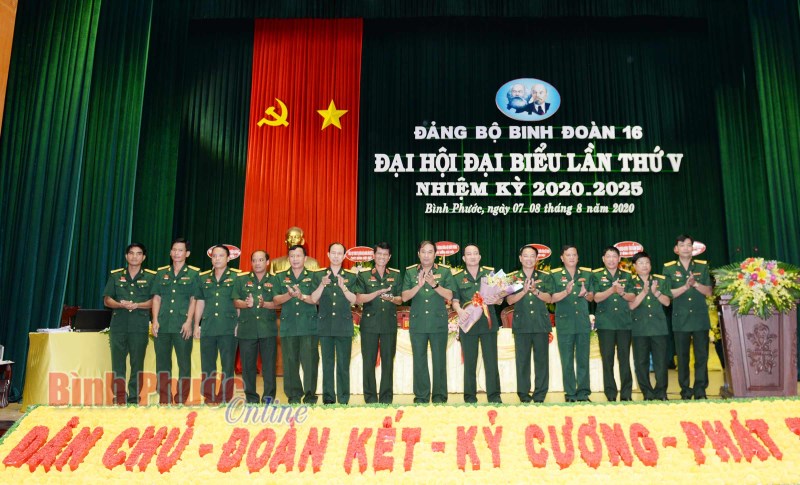 Khai mạc Đại hội đại biểu Đảng bộ Binh đoàn 16 lần thứ V