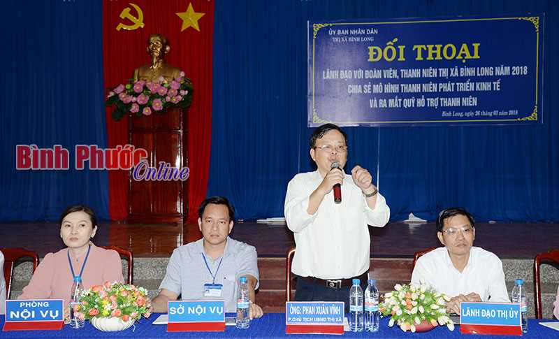 Bình Long ra mắt Quỹ Hỗ trợ thanh niên khởi nghiệp Bình Long ra mắt Quỹ Hỗ trợ thanh niên khởi nghiệp