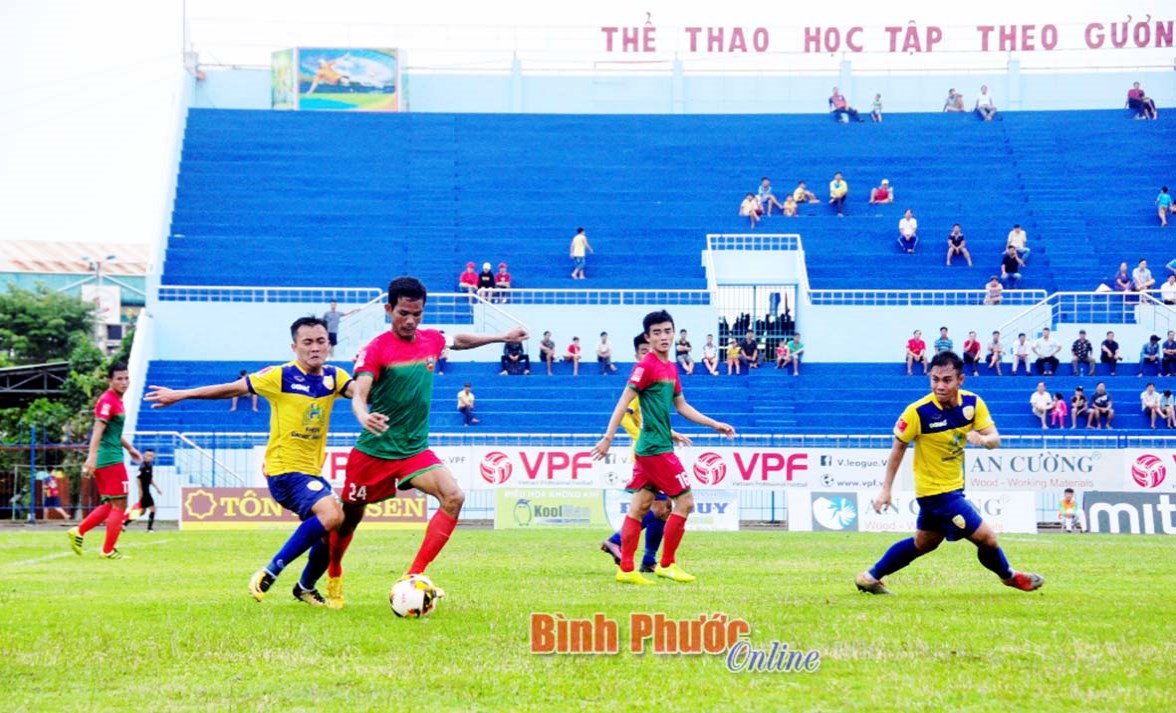 Bình Phước có chiến thắng đầu tiên sau 6 vòng đấu
